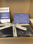Dreamhood Duvet Cover And Two Pillow Cases Dark Blue - King New Box. Fixed Price $24.74.
