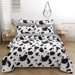 Sucses Print Twin Comforters 8 Pieces Bedding Set Cowhide Bag. Fixed Price $108.31.