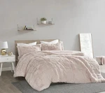 Intelligent Design Malea Full/queen Comforter 3 Piece Set Shag Pink. Fixed Price $69.95.