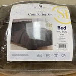 Sweet Home Collection 7 Piece Comforter Set Bag Solid Color All Season Soft Down. Fixed Price $70.99.