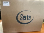 Serta 233TC Goose Feather Down Fiber Cotton Comforter Oversized King 106X90. Fixed Price $49.99.
