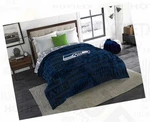 Seattle Seahawks Bedding Comforter Twin Full Nfl Football Superbowl Gps Hd Tv. Fixed Price $69.98.