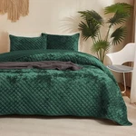 Wondnuga Luxury Soft Velvet Quilt Set King Size - Lightweight Bedding. Fixed Price $126.42.