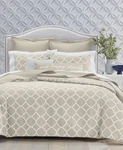 Charter Club Damask Designs Geometric Dove 2-PC. Comforter Set Twin Pima Cotton. Fixed Price $50.70.