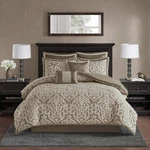 Madison Park Odette Cozy Comforter Set Jacquard Damask Medallion Design Modern,. Fixed Price $223.99.
