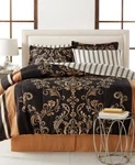 Fairfield Square Collection Gold Sabrina Reversible 8 Pc. Twin Comforter Sets. Fixed Price $25.20.