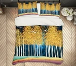 3D Yellow Tree ZHUA1412 Bed Pillowcases Quilt Duvet Cover Set Queen King Zoe. Fixed Price $86.15.