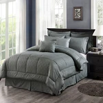 10 Bedding Comforter Set Queen King Cal Bag With Sheet Pillow Sham. Fixed Price $60.99.