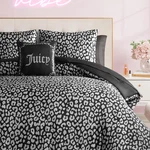 Black Leopard Satin Queen Comforter Set 8-PIECE Luxury Bedding. Fixed Price $194.99.