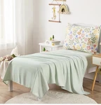 Wake Cloud Floral Toddler Bedding Set 3 Botanical Flowers Deer No Comforter. Fixed Price $20.00.