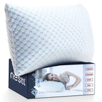 Memory Foam Cooling Pillow Heat And Moisture Reducing Ice Silk Gel Infused. Fixed Price $31.99.