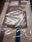 Anthology Jolie Euro Shams White Blue Aqua Embroidered Ribbon Stripes. Fixed Price $14.99.