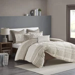 Ink+ivy Cotton Printed Comforter Set With Chenille II10-1124. Fixed Price $134.99.