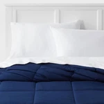 Room Essentials Twin/twin Xl Reversible Navy Down Alternative Comforter Nwt. Fixed Price $25.00.