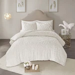 Madison Park Laetitia Comforter Set Bohemian Tufted Chenille Floral Off White. Fixed Price $79.99.