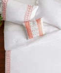 Pioneer Woman White Eyelet 4 Piece Full/queen Comforter Set 92" X 96". Fixed Price $63.60.