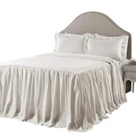 Lush Cor Ticking Stripe Bedspread Gray Vintage Chic Farmhouse Style Lightweigh. Fixed Price $32.99.