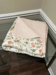Laura Ashley Breezy Floral Pink Quilt Set - King Size. Fixed Price $70.00.