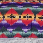 Vtg Ralph Lauren Canyon Bright Southwestern Full Queen Comforter Aztec Tribal. Fixed Price $139.99.