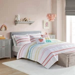 Haisley Cotton Comforter Set With Chenille Trim, Full/queen. Fixed Price $171.99.