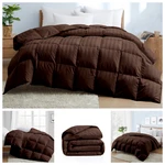 Chocolate Royal Comforter Down Alternative 200/300/400 Gsm Egyptian Cotton. Fixed Price $141.86.