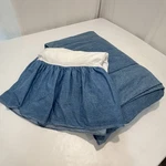 Vtg 90S Ralph Lauren Denim Chambray Comforter & Bed Skirt Twin Sz Made Usa. Fixed Price $165.00.