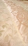 Vintage Usa Westpoint Stevens Satin Luxury Hvy Wt. Q Comforter Set W/ Curtains. Fixed Price $122.00.