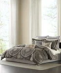 New Echo Design Caravan Twin 3 Piece Comforter Set With Sham & Bedskirt Onyx. Fixed Price $89.95.