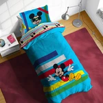 Sunny Side Up Disney Mickey Mouse Twin Comforter - 5 Piece Kids Bedding. Fixed Price $86.24.