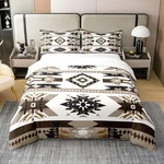 100% Cotton Western Bedding Set,southwest Aztec Comforter Cover,ethnic Tribe .... Fixed Price $108.54.