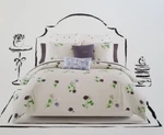 3 Pc Kate Spade Willow Court Full / Queen Comforter & Shams Set Nip. Fixed Price $148.75.