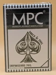 Mpc Impressions Metallic Foil Back Green Limited Kickstarter Edition Card Deck. Fixed Price $19.75.