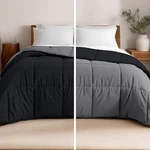 Bare Home King/cal Comforter Reversible Black/grey Goose Down Alternative. Fixed Price $100.41.