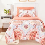 Amazon Basics Twin/twin Xl Lightweight Microfiber Comforter Bedding Set With Pri. Fixed Price $56.99.