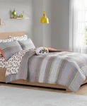Urban Dreams Twin Franky Collection 6 Piece Bedding Ensemble Comforter Set. Fixed Price $40.00.