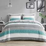 Madison Park Essentials Full Comforter Set, Bed In Bag & Sheet. Fixed Price $103.99.