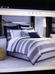 Nautica London Harbor Queen 8 Pc Comforter Set Shams Sheet. Fixed Price $429.99.