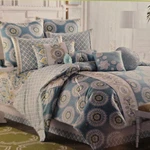 Dena Home Azure Sky Blue 3 Piece Twin Comforter Set New. Fixed Price $289.95.