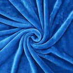 Bed Solid Reversible Fleece Throw Multipurpose Small Blanket Size 50" X 60". Fixed Price $11.05.