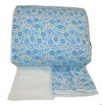 Southern Tide Laurel Falls Blue Floral 4P Full Comforter Set New Shams Skirt. Fixed Price $99.99.