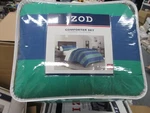 Izod, American Rugby Comforter Set 2 Pillow Sham King Brand New. Fixed Price $89.50.