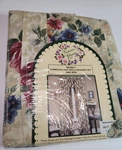 Victoria Classics Monet Floral Drapery Set 81X84 5-PIECE Curtain Panels Nip. Fixed Price $24.95.
