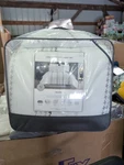 Hallmart Collectibles 12-PIECE Comforter Set Embroidered Dots, White/gray, King. Fixed Price $45.98.