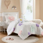 Intelligent Design Kids Twin Comforter Set Girls Tufted Chenille Floral. Fixed Price $113.45.