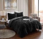 Sweet Home Collection Plush Shaggy Comforter Set Ultra Soft Luxurious Faux Fu.... Fixed Price $77.42.