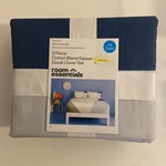 Full/queen Size Cotton Blend Sateen Duvet Cover And Sham Set - Room Essentials. Fixed Price $21.24.