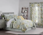 Waverly Mudan Blue Bird Bedding Set /queen. Fixed Price $85.00.