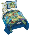 Jay Franco Nickelodeon Teenage Mutant Ninja Turtles Ready To Roll 5 Piece Twi.... Fixed Price $83.83.