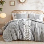 Ink+ivy Imani 100% Cotton Duvet Mid Century Modern Design, All Season Comfort.... Fixed Price $170.99.