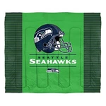 Northwest Nfl Seattle Seahawks Draft Comforter & Sham Set, Full/queen. Fixed Price $84.99.